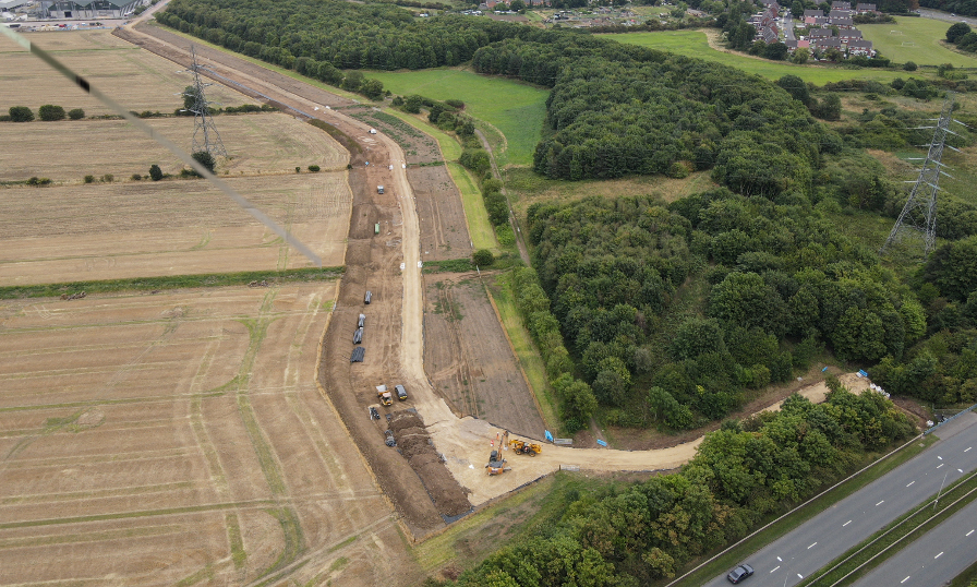 Picture of Landfall construction compound