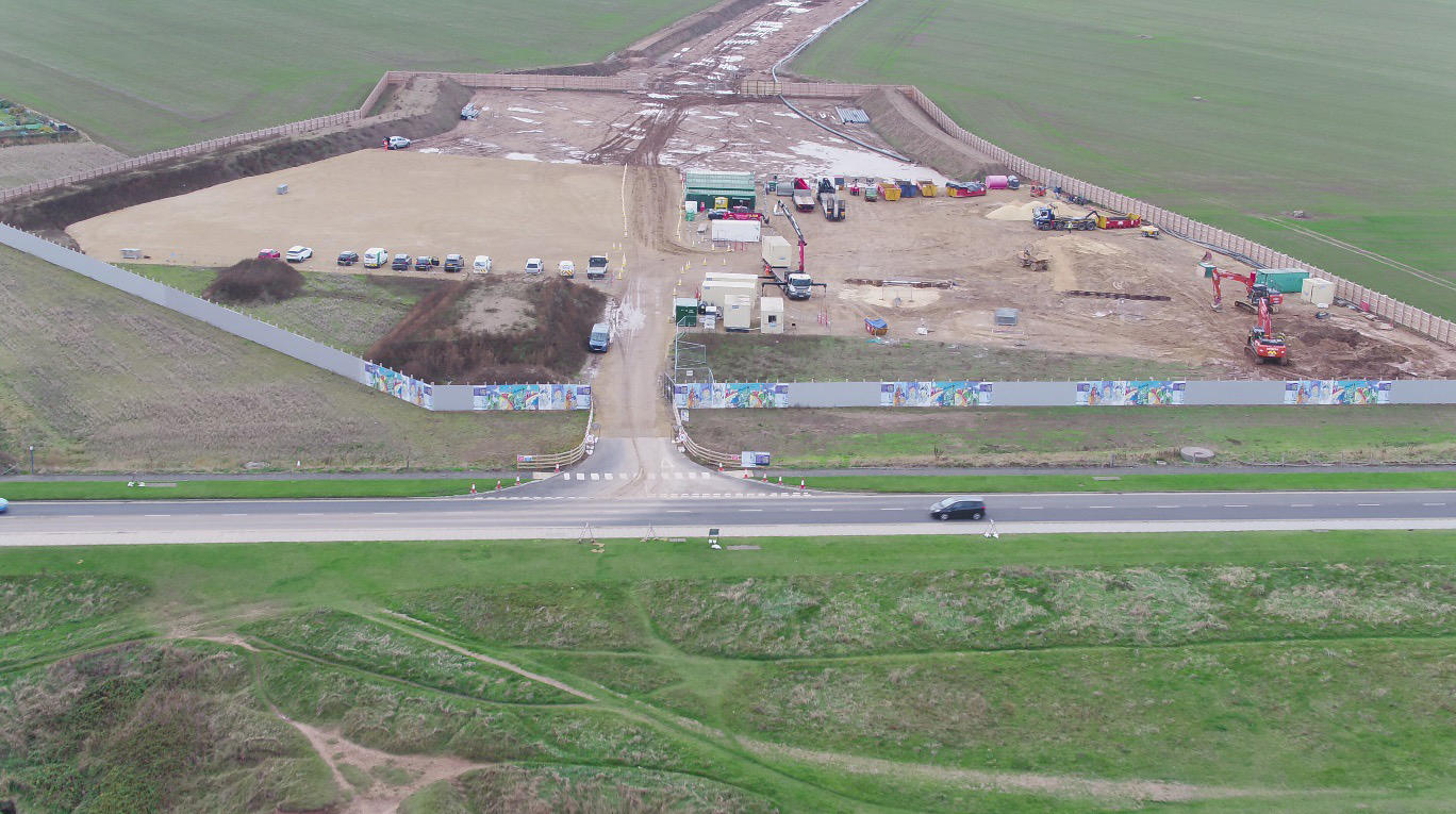 Picture of Landfall construction compound