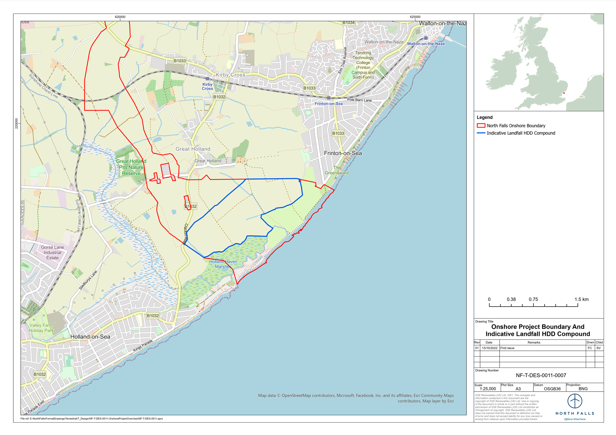 Picture of onshore map