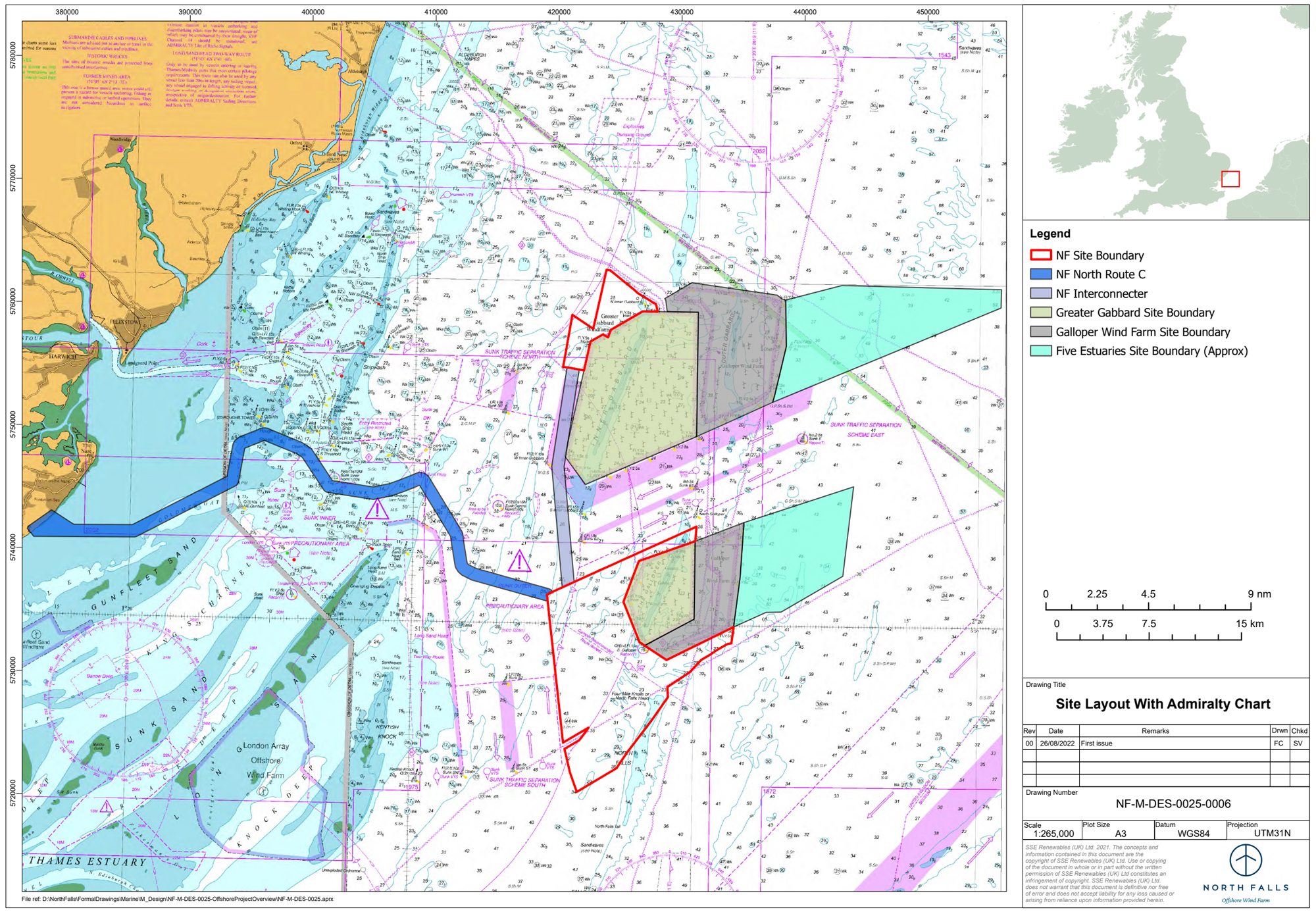 Offshore map